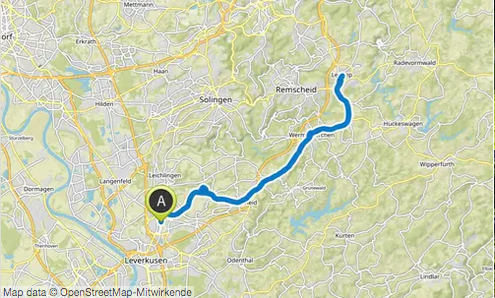 Auf der Balkantrasse vom Opladen nach Remscheid – Radfahren rund um Leverkusen