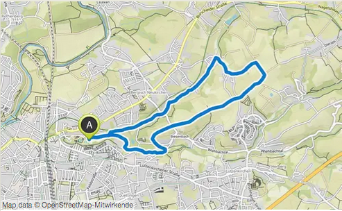 Obstweg-Runde – Wandern in Leverkusen