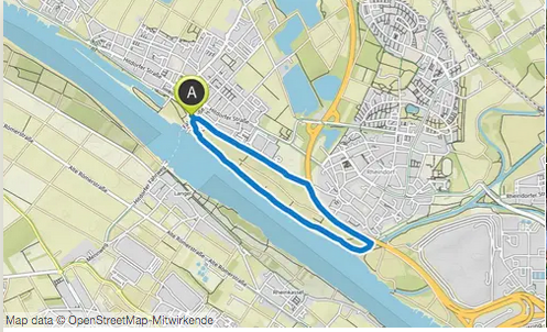 Am Rhein entlang – Wandern in Leverkusen