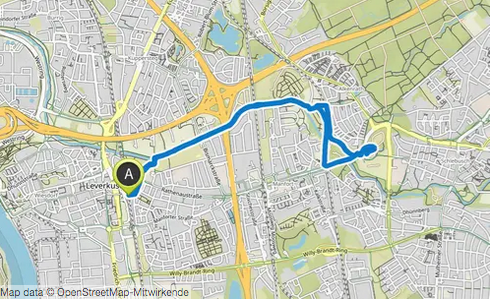 Entlang der Dhünn zum Schloss Morsbroich – Wandern in Leverkusen