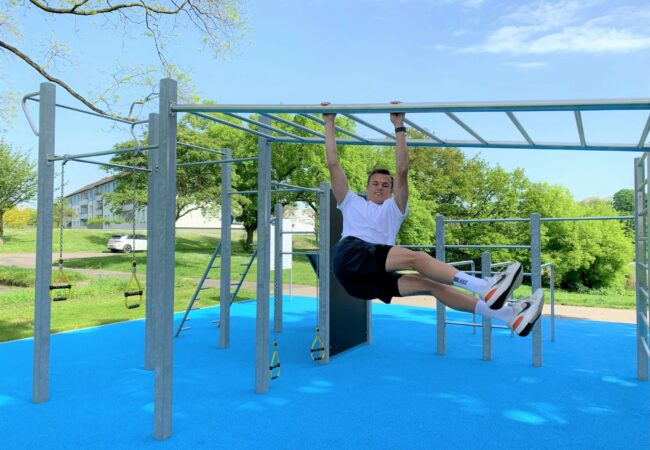Calisthenics. Fünf Mal im Stadtgebiet.