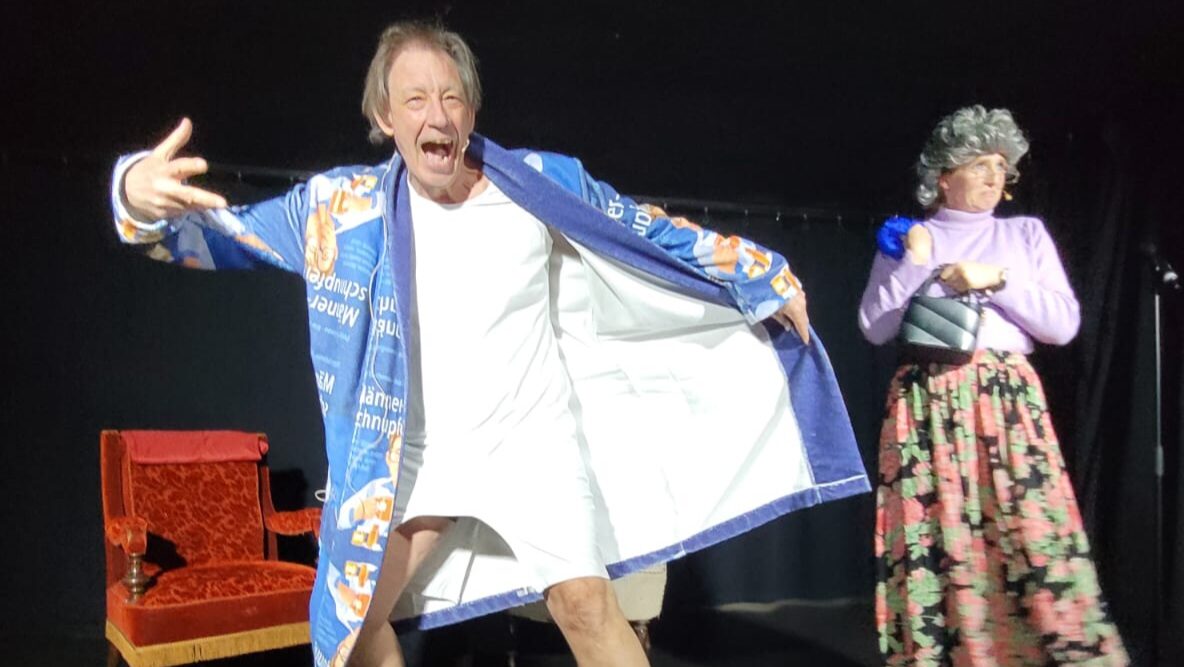 Männerschnupfen. Comedy 3-Gänge-Dinner.